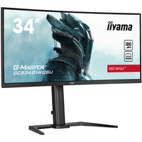 Iiyama 34" GCB3481WQSU-B1 21 9 2xHDMi+2DP+USB Cur -...
