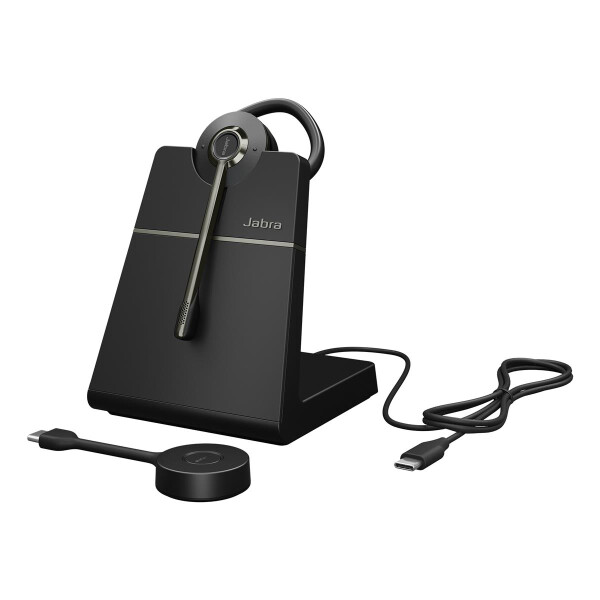 Jabra Engage 55 SE, Kabellos, 40 - 16000 Hz, Car/Home office, 21 g, Kopfhörer, Schwarz