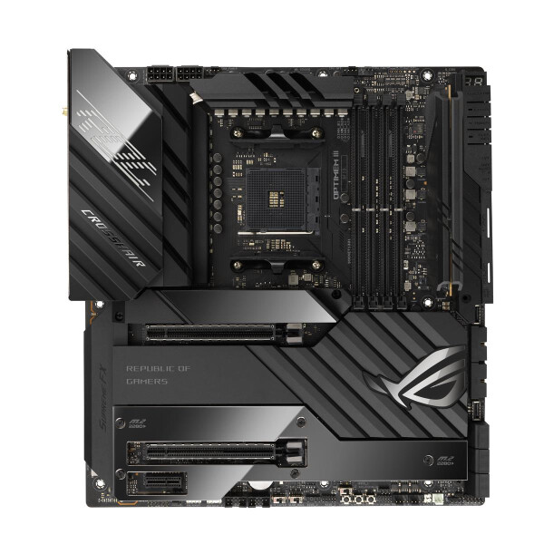 ASUS ROG Crosshair VIII Extreme, AMD, Sockel AM4, AMD Ryzen™ 3, AMD Ryzen™ 5, AMD Ryzen™ 7, 3rd Generation AMD Ryzen™ 9, AMD Ryzen 9 5th Gen, DDR4-SDRAM, 128 GB, DIMM