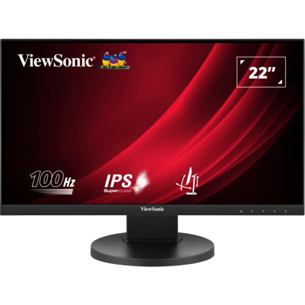 ViewSonic VG Series VG2208A, 55,9 cm (22"), 1920 x 1080 Pixel, Full HD, LED, 5 ms, Schwarz