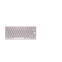 Cherry KW 7100 MINI BT, Kabellos, Bluetooth, Scherenschalter, AZERTY, Pink
