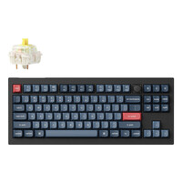 Keychron V3 Max schwarz/blaugrau DE-Layout Gateron...