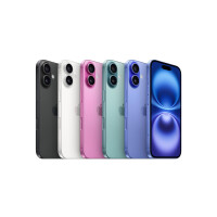 Apple iPhone 16 Plus , 17 cm (6.7"), 2796 x 1290 Pixel, 256 GB, 48 MP, iOS 18, Türkis