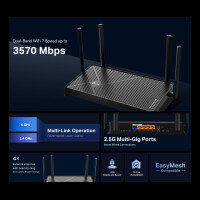 TP-LINK Archer BE230 Dual-Band WiFi 7 -Mesh-reititin