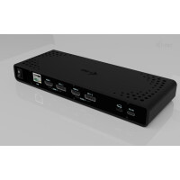 i-tec Universal Dual 4K Display Docking Station + Power Delivery 85W, Kabelgebunden, USB 3.2 Gen 1 (3.1 Gen 1) Type-C, 85 W, 10,100,1000 Mbit/s, Schwarz, 5 Gbit/s
