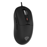 natec GENESIS Krypton 660, rechts, Optisch, USB Typ-A, 12000 DPI, Schwarz