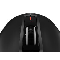 natec GENESIS Krypton 660, rechts, Optisch, USB Typ-A, 12000 DPI, Schwarz