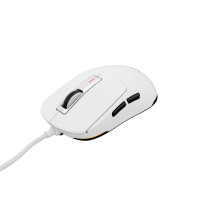 natec GENESIS Krypton 660, Beidhändig, Optisch, USB Typ-A, 12000 DPI, Weiß