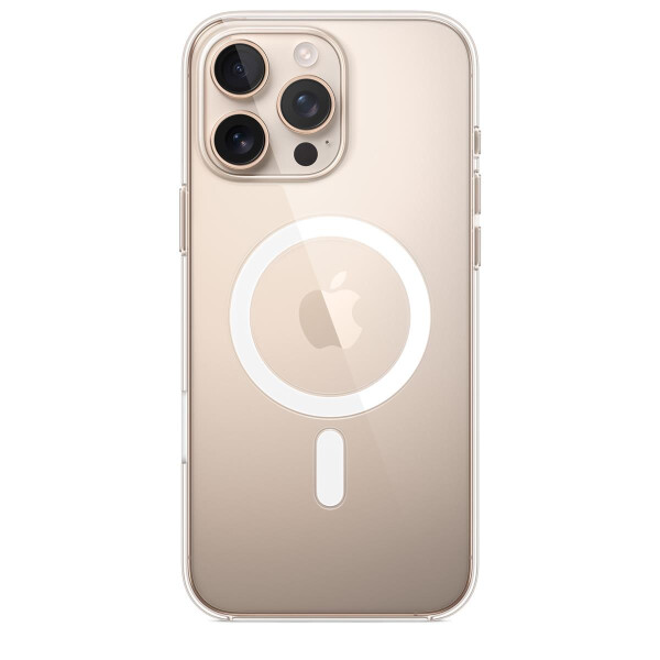 Apple iPhone 16 Pro Max Clear Case mit MagSafe, Cover, Apple, iPhone 16 Pro Max, 17,5 cm (6.9"), Transparent