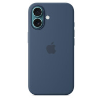 Apple iPhone 16 Silikon Case mit MagSafe – Denim,...