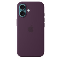 Apple iPhone 16 Silikon Case mit MagSafe – Pflaume,...