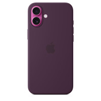 Apple iPhone 16 Plus Silikon Case mit MagSafe – Pflaume, Cover, Apple, iPhone 16 Plus, 17 cm (6.7"), Violett