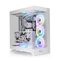 Thermaltake CTE E550 TG, Midi Tower, PC, Weiß, ATX,...