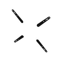 Peerless ACC4X4, 32 kg, Schwarz