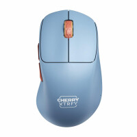 Cherry XTRFY M64 Wireless, RF Wireless, 26000 DPI, Blau,...