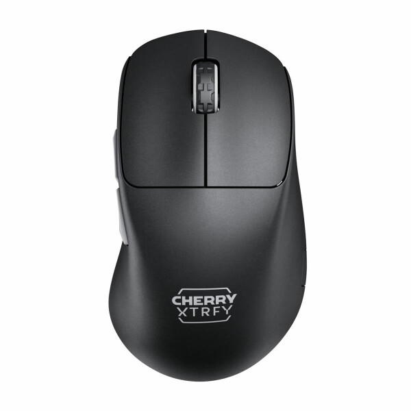 Cherry XTRFY M64 Pro Wireless, RF Wireless, 26000 DPI, Schwarz, Silber