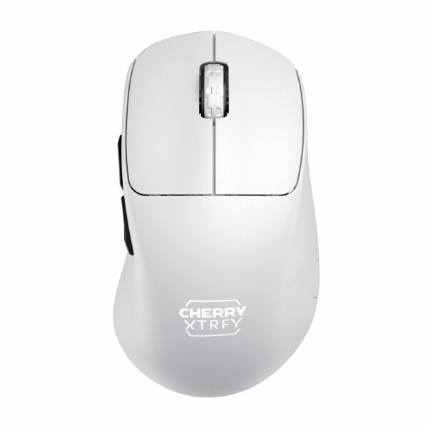 Cherry XTRFY M64 Pro Wireless, RF Wireless, 26000 DPI, Schwarz, Weiß