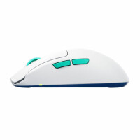 Cherry XTRFY M68 Wireless, RF Wireless, 26000 DPI, Blau, Türkis, Weiß