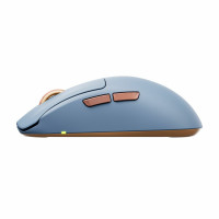 Cherry XTRFY M68 Wireless, RF Wireless, 26000 DPI, Schwarz, Blau, Braun