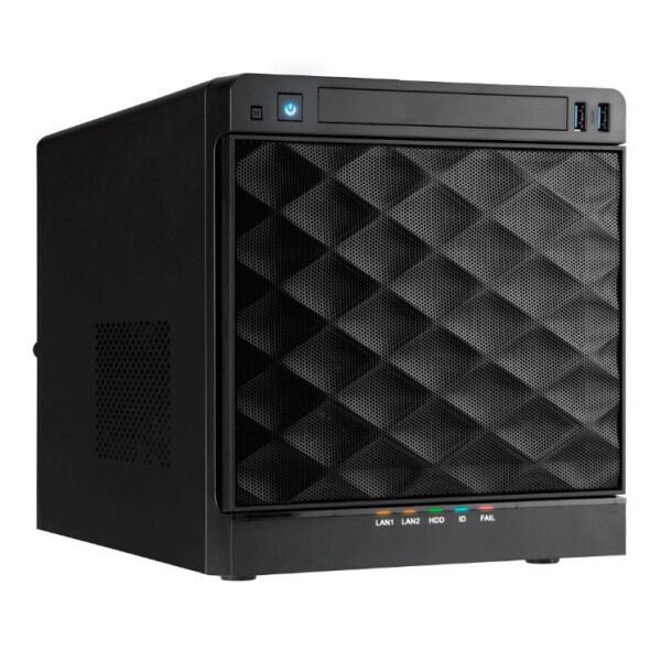 IN WIN Development Gehäuse Mini Server Tower 4-Bay IW-MS04 - Midi/Minitower - Mini-ITX