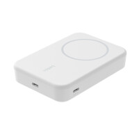 Belkin BoostCharge Pro, Kabelloses Aufladen, 15 W, Weiß