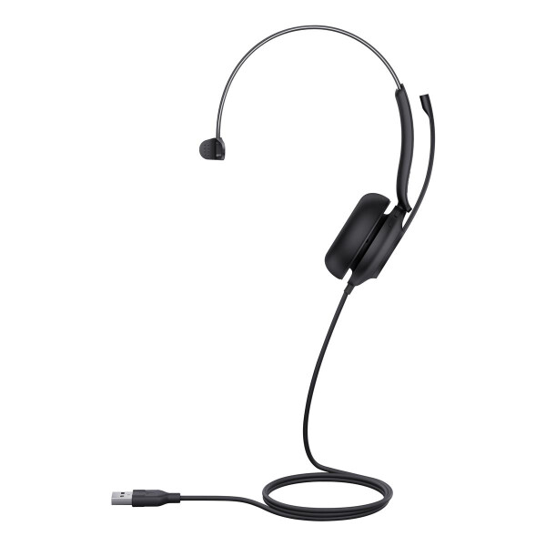 Yealink UH35 Mono UC USB-A Headset, Kabelgebunden, 20 - 20000 Hz, Büro/Callcenter, 96,5 g, Kopfhörer, Schwarz