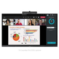 Sharp PN-L752B, 190,5 cm (75"), 350 cd/m², 3840 x 2160 Pixel, 4K Ultra HD, IPS, Direct-LED