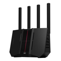 ASUS RT-BE92U, Wi-Fi 7 (802.11be), Tri-Band (2,4 GHz/5 GHz/6 GHz), Ethernet/LAN, Schwarz, Tabletop-Router