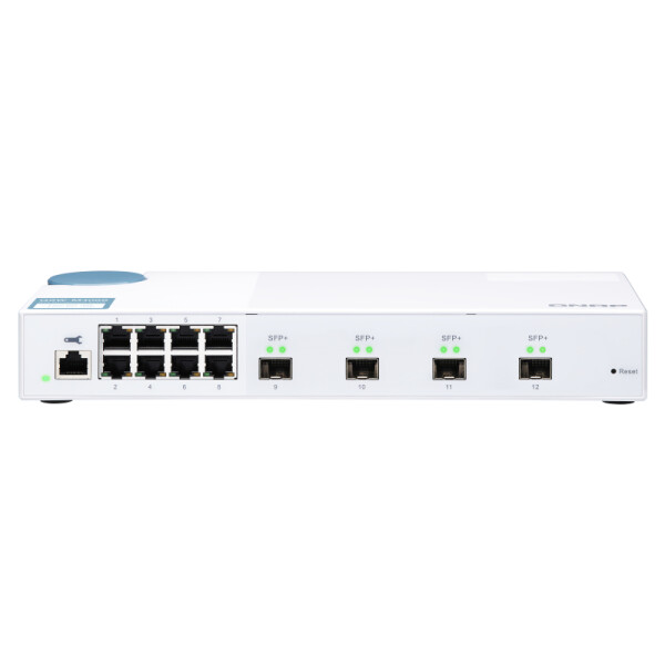 QNAP QSW-M408S, Managed, L2, Gigabit Ethernet (10/100/1000), Vollduplex