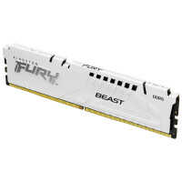 Kingston FURY Beast 32GB 5600MT/s DDR5 CL40 DIMM White...