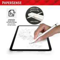 E.V.I. Displex TABLET PAPERSENSE für iPad 10,9 (10. Gen.)/Air 11 (2024), wiederablösbare Schreibfolie und Zeichenfolie mit Paper Feeling, Papierähnliche Schutzfolie für den Bildschirm, 27,7 cm (10.9"), Matt, 5H, 1 Stück(e)