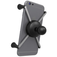 Ram Mounts RAM-HOL-UN10BU, Handy/Smartphone, Passive Halterung, Auto, Schwarz, Edelstahl