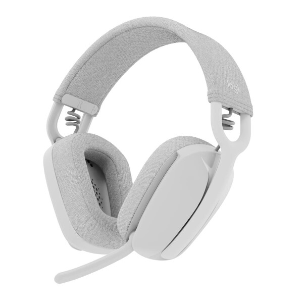 Logitech Zone Vibe 100, Kabellos, Anrufe/Musik, 185 g, Kopfhörer, Weiß