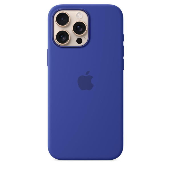 Apple iPhone 16 Pro Max Silikon Case mit MagSafe – Ultramarin, Cover, Apple, iPhone 16 Pro Max, 17,5 cm (6.9"), Blau