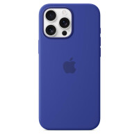 Apple iPhone 16 Pro Max Silikon Case mit MagSafe – Ultramarin, Cover, Apple, iPhone 16 Pro Max, 17,5 cm (6.9"), Blau