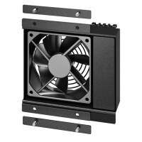 APC ER7FANTRAY, Schwarz, Schwarz