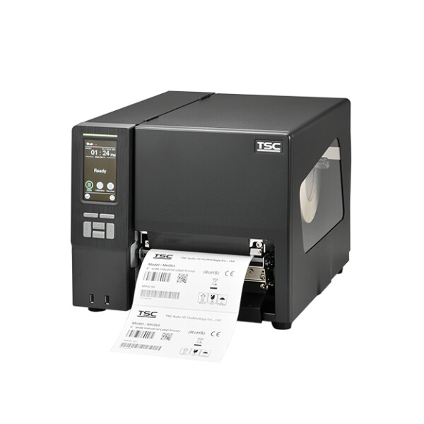 TSC MH361T, Direkt Wärme/Wärmeübertragung, 300 x 300 DPI, 254 mm/sek, Kabelgebunden, Schwarz