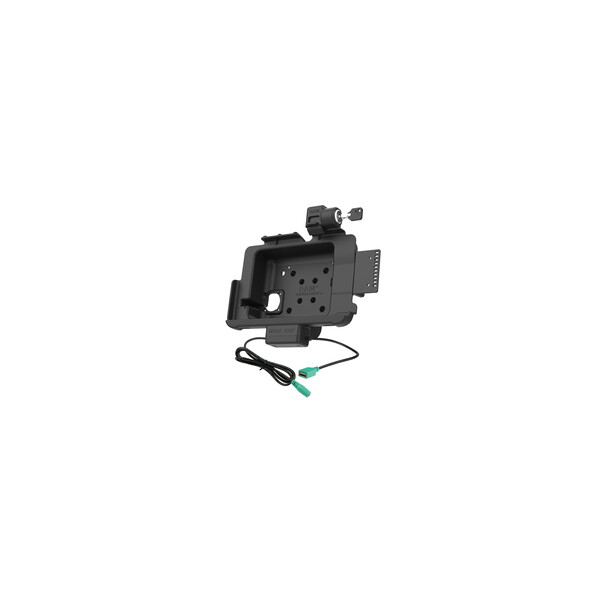 Ram Mounts UNPKD RAM Power+ Data KEYED Locking CRADLE for Zebra ET40/45 10 WITH