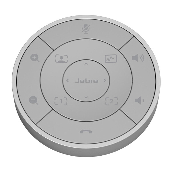 Jabra PanaCast 50 Remote, Fernbedienung, Grau, Tisch/Bank, Jabra, PanaCast 50, 77 mm