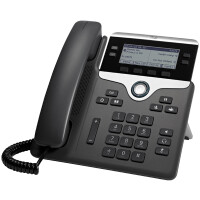 Cisco 7841, IP-Telefon, Schwarz, Silber, Kabelgebundenes...