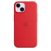 Apple iPhone 14 Silikon Case mit MagSafe - (PRODUCT)RED,...