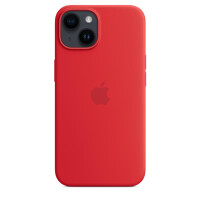 Apple iPhone 14 Silikon Case mit MagSafe - (PRODUCT)RED, Cover, Apple, iPhone 14, 15,5 cm (6.1"), Rot