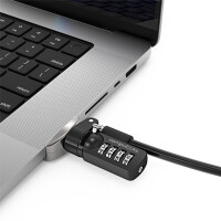 Compulocks MBPR16LDG02CL, Zahlenschloss, Riegel, Schwarz,...