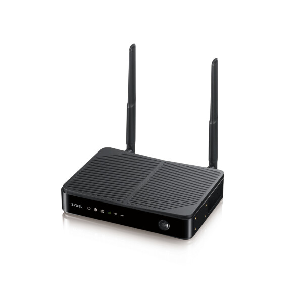 ZyXEL LTE3301-PLUS, Wi-Fi 5 (802.11ac), Dual-Band (2,4 GHz/5 GHz), Ethernet/LAN, 3G, Schwarz, Tabletop-Router
