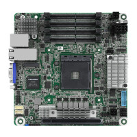 ASRock X570D4I-2T, AMD, Socket AM4, 3rd Generation AMD...