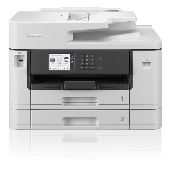 Brother MFC-J5740DW, Tintenstrahl, Farbdruck, 1200 x 4800 DPI, A3, Direktdruck, Weiß