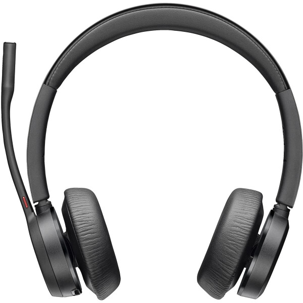 HP POLY Voyager 4320 USB-C Headset +BT700 Dongle +Ladestation, Kabellos, Anrufe/Musik, 20 - 20000 Hz, 158 g, Kopfhörer, Schwarz