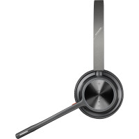 HP POLY Voyager 4320 USB-C Headset +BT700 Dongle +Ladestation, Kabellos, Anrufe/Musik, 20 - 20000 Hz, 158 g, Kopfhörer, Schwarz