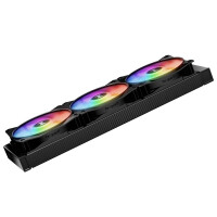 Be Quiet! LIGHT WINGS LX 120MM HS BLACK, Lüftermodul, Schwarz, 3-pin + 4-pin, 4-polig, 1 Lüfter, 12 cm
