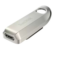 SanDisk SDCZ75-256G-G46, 256 GB, USB Typ-C, 3.2 Gen 1 (3.1 Gen 1), Dia, 10,43 g, Silber